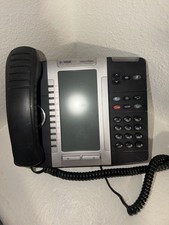 Mitel Black 5320 IP Phone 5006191  LCD Display VoIP   w/ stand No Power Cord picture