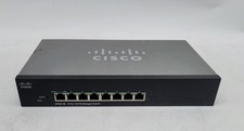 Cisco SF300-08 8 Port 10/100 RJ45 Managed Network Switch no power adapter picture