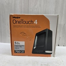Maxtor One Touch 4 External Hard Drive 750gb New Open Box picture