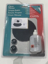 VINTAGE BRAND NEW 1998 CURTIS CLEAN MOUSE CLEANING KIT -FREE SHIP- picture