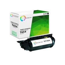 TCT T654X21A For Lexmark T654 T656 Extra HY Premium Black Compatible Toner picture