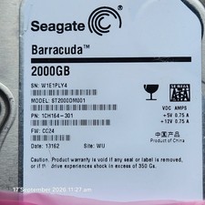Seagate 2TB 3.5