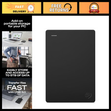 2TB Portable External Hard Drive - USB 3.0, Fast Data Transfer, Compact Storage picture