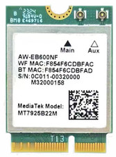 MediaTek MT7925B22M WiFi7 Adapter Card Tri-band 2.4/5/6G Bluetooth 5.4 NGFF M.2 picture