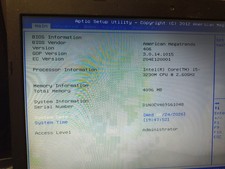 ASUS K55A-HI5014L Laptop Intel Core i5-3230M 2.6GHz 4GB 150GB Windows 10 picture