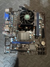 MSI MS-7641 Ver 4.0 LGA1155 Motherboard CPU Cooler 16GB DDR3 Patriot 1600MHz RAM picture