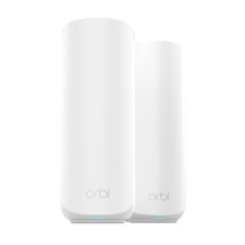NETGEAR Orbi 370 Series WiFi 7 (RBE372) Wireless Router+1 Extender (Refurbished) picture