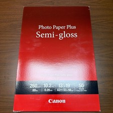 Canon SG-201 Photo Paper Plus Semi-Gloss 13x19 A3+ 50 Sheets New Sealed picture