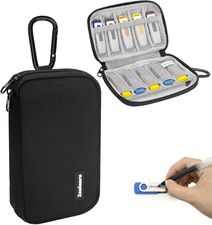 Flash Drive Case with Labels, 10 Slots Thumb Drive Holder, USB Case picture