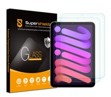 2X Supershieldz Tempered Glass Screen Protector for Apple iPad Mini 6/ 7 (2021) picture