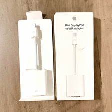 Apple Mini DisplayPort to VGA Adapter White Mini DP Male to VGA Female MB572Z/B picture