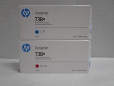 HP 738M 676M9A 676N0A 300ml Flex Tech ink cartridges June 2026 NEW SEALED picture