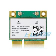 WiFi7 Mini PCI-E WiFi Card BE200HMW Bluetooth 5.4 Network Adapter For Laptop picture