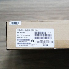 HP E7V96A 713533-004 12Gb Mini-SAS HD AOC 25m SFF-8644 to SFF-8644, New Sealed picture