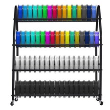 3D Printer Filament Storage Rack Heavy Duty Storage Shelve For 100 Spool W/wheel picture