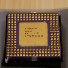Intel i486DX2 66MHZ 80486DX2 CPU Processor Tested & Working with Heatsink 31 picture