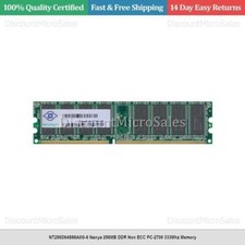NT256D64S88A0G-6 Nanya 256MB DDR Non ECC PC-2700 333Mhz Memory picture
