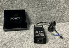 Fowo Mini PC Black Used Compact Desktop Computer AC Adapter picture
