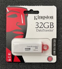 Kingston Technology 32GB G4 DataTraveler Flash Drive - NEW picture