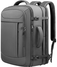 55L Travel Backpack, Carry On Backpack, Expandable 50L - 60L Anti-Theft TSA F... picture