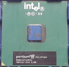INTEL PENTIUM 3@650 Mhz@SOCKET 370 CPU@COPPERMINE CORE@FULLY TESTED SL3NM@RARE picture