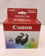 Genuine Canon 285 286 Ink Cartridges for Canon 7820 7720 Printer / New / Sealed picture