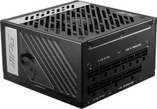 MSI MPG A1000G 80 PLUS Gold Power Supply 0% RPM Fully Modular - Black picture