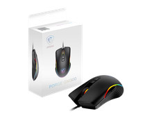 MSI FORGE GM300 GAMING MOUSEBLACK/CORDED/6 MODE RGB/USB2.0/MAX DPI 7200/1YR WARR picture