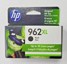 HP 3JA03AN Black Ink Cartridge Genuine OEM NEW # 962XL picture