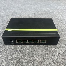 TRENDnet TPE-TG50G /A Gigabit PoE+ Switch 5 port & 4 PoE  Used picture