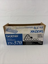 Brother TN-570 Genuine Toner Cartridge Brother TN570 Toner Opened Box Sealed Bag picture