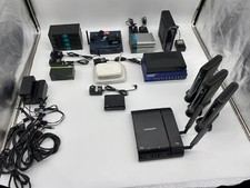 Bulk Lot of Electronics, Juniper SSG5, Auris NVG510, Netgear, Trendnet, D-Link. picture
