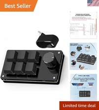 Programmable Macro Keyboard,6 Key Macro Mechanical Gaming Macro Keypad,Custom... picture