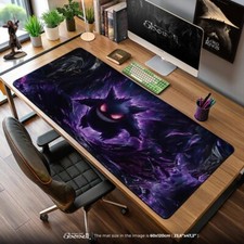 Gengar Shadow Realm Mouse Pad – Ghost Type Pokémon Gaming Desk Mat picture