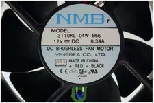 1PCS  NMB 3110KL-04W-B66 12V 0.34A Three-Wire Fan picture