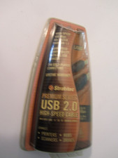 D641 Stratitec Premium Series USB 2.0 Hi-Speed Cable Gold Plated Connector picture