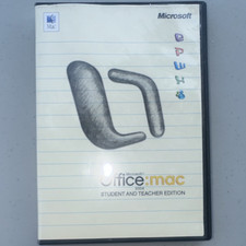 Microsoft Office 2004 for Mac Student & Teacher Academic CD Manual English picture