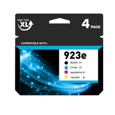 4PK High Page 923 923e Ink Cartridges Compatible with HP OfficeJet Pro 8120 9130 picture