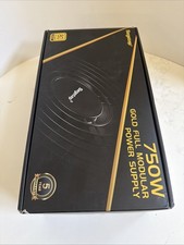 Segotep 750W Gold Full Modular Power Supply Nib Sealed 80 Plus Gold picture