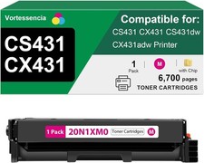 For Lexmark 20N1XMO Magenta Extra High Yield Toner Cartridge CS431 CX431 picture