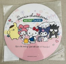 SANRIO TAIWAN METRO TAIPEI EXCLUSIVE - mixed Sanrio characters Mouse Pad - NEW picture