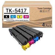 4 Pack TK-5417 TK5417 Toner Cartridge Use for Kyocera Mita TASKalfa MA4500 picture