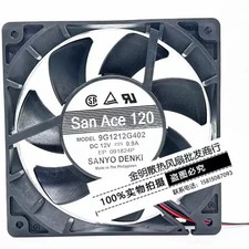 Sanyo 12025 9G1212G402 12V 0.9A 12CM 2-Wire High-Airflow Cooling Fan picture