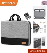 Laptop Sleeve Case, Water Resistant 11-17 Inch with 4 Layer Protection Carryi... picture