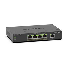 NETGEAR PoE Switch 5 Port Gigabit Ethernet Plus Network Switch (GS305EPP) - with picture