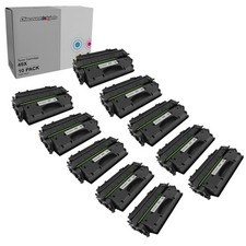 10PK 49X Q5949X High Yield Black Laser Toner Cartridge Compatible Replacement picture