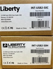 NEW-Liberty AV Intelix INT-USB2-50C / INT-USB2-50H (Pair) picture