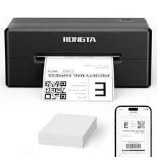 Rongta 4x6 Bluetooth Thermal Shipping Label Printer, Wireless Shipping Label Mak picture