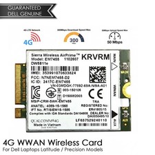 New Genuine Dell Wireless DW5811e M.2 Mobile Broadband 4G LTE WWAN Card KRVRM picture