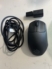 Steel Series Prime Mini Wireless Gaming Mouse with USB Receiver Black Used picture